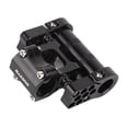 thumbnail image 4 of Elevador de manillar de bicicleta ajustable, vástago doble, conversión de extensión de 25,4mm, ligero para BMX , bicicleta de montaña, pieza de Negro DYNWAVEMX Elevador de potencia de bicicleta plegable, 4 of 8