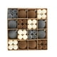 thumbnail image 2 of 72 bolas navideñas de terciopelo flocado | Adornos de plástico para árbol de Navidad | Hebilla de metal fácil de colgar | Decoración navideña duradera y resistente a la decoloración para árboles,, 2 of 7
