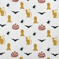 thumbnail image 2 of 16" x 16" Simply Daisy Halloween Halloween Critters Polyester Indoor/Outdoor Pillow, Golden Mustard Qty 1, 2 of 6