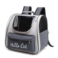 thumbnail image 1 of Cat Backpack, Space Capsule Pet Backpack, Well-Ventilated Cat Carrier Backpack, Portable Bag, 1 of 5