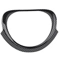 thumbnail image 1 of Para Vezel -v 2021 2022 Interior del coche de fibra de carbono volante anillo Panel cubierta decoración de embellecedor Fr, 1 of 5