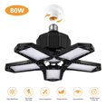 thumbnail image 2 of Garage Light Deformable Foldable Garage Ceiling Lamp for Indoor Outdoor 80W/100W, 2 of 9