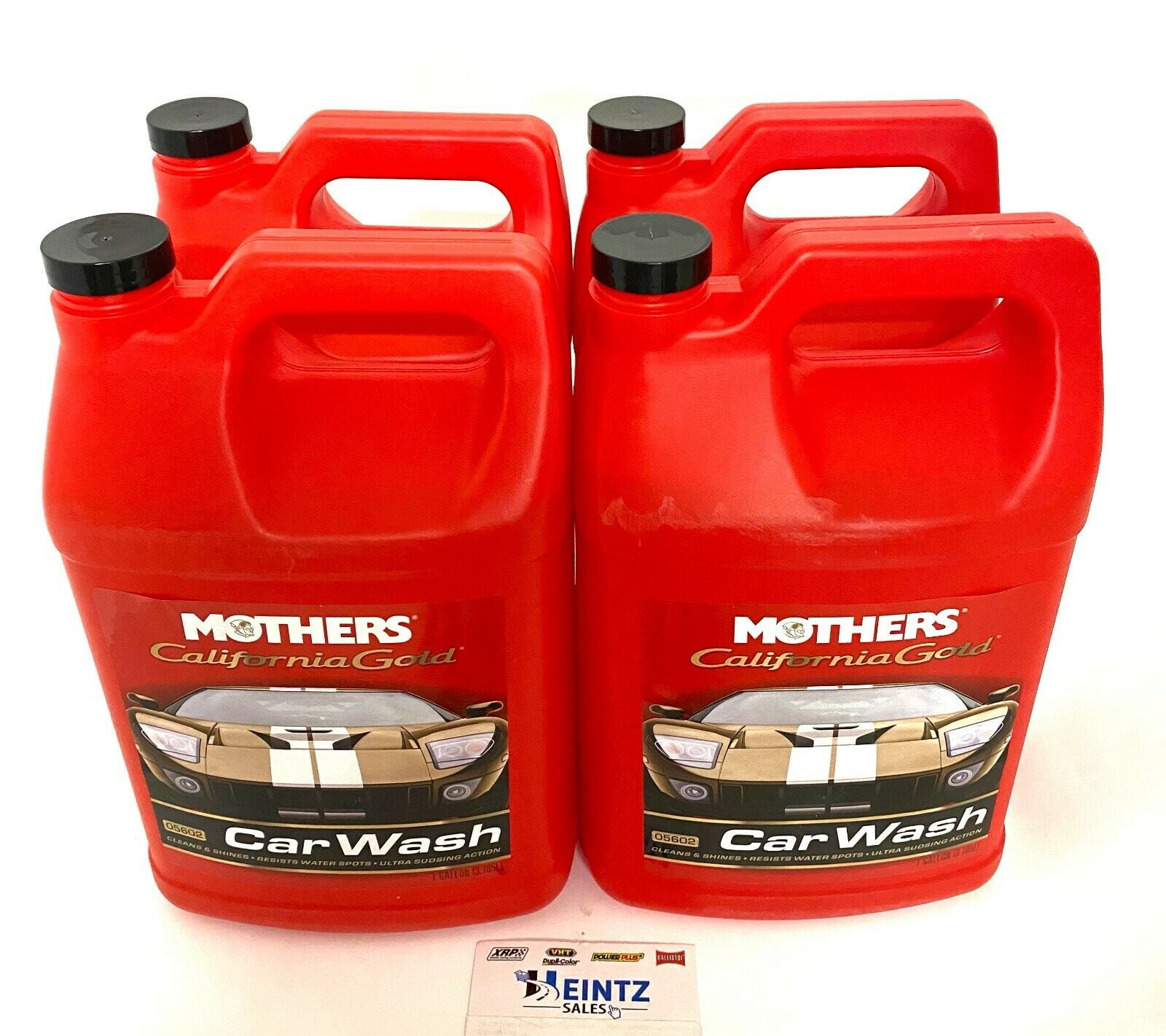 MOTHERS 05602 California Gold Car Wash 4 PACK Resists water spots 1