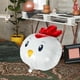 thumbnail image 5 of KAKOWELY globos de pollo con temática de granja, inflables, decoraciones de animales de granja para fiestas de cumpleaños infantiles, decoración para baby shower., 5 of 5