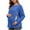 #236-Blue, variant on Nursing Shirts for Breastfeeding with Hidden Zippers Loose Fit Maternity Tops