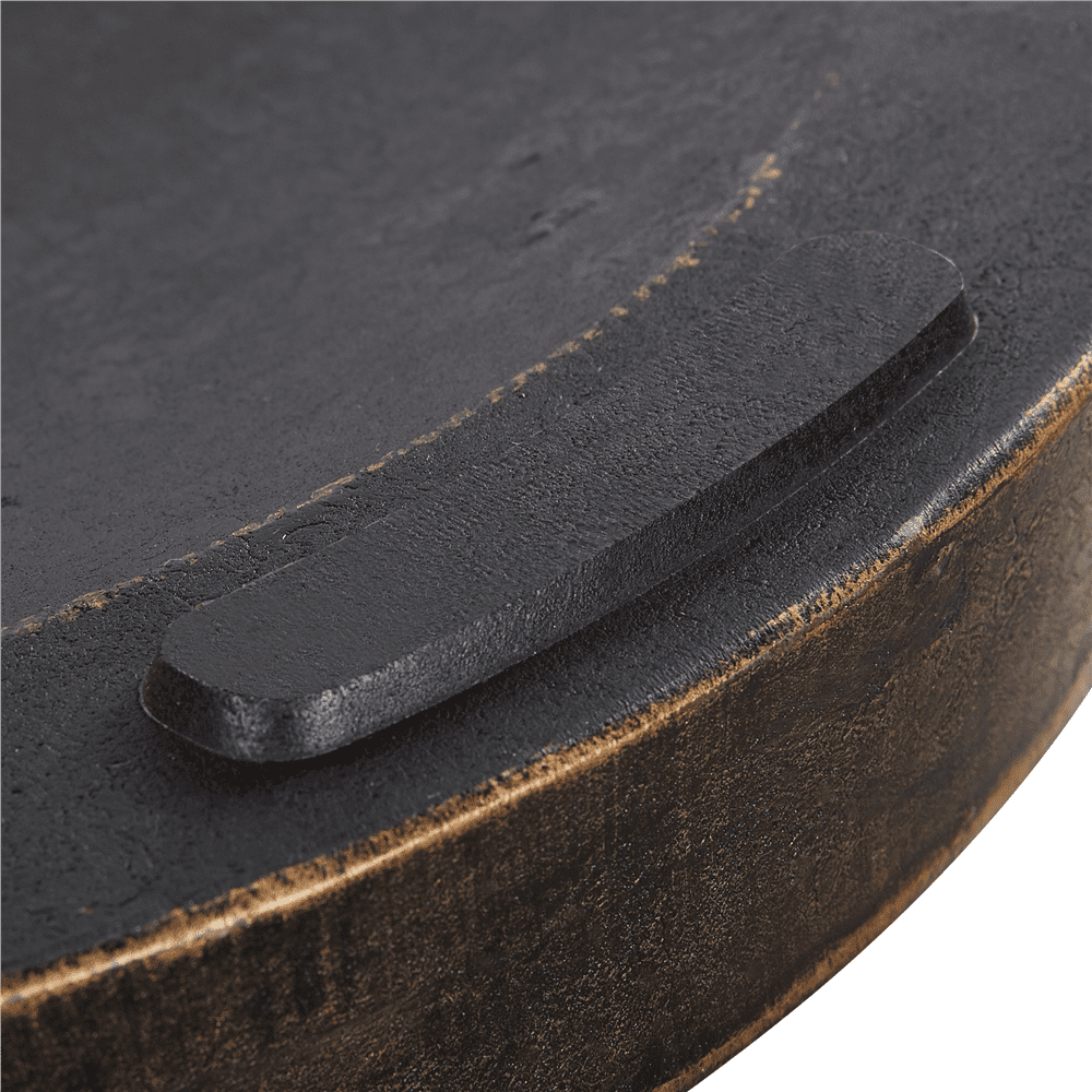 Renwick 27 lbs Bronze Round Resin and Iron Patio Umbrella Base