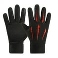 thumbnail image 3 of Gants Rouges Mitaines Gants de Cyclisme d'Hiver Écran Tactile Isolés Thermiques et Unisexes Plusieurs Couleurs, 3 of 3