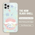 thumbnail image 2 of Sanrio Cinnamoroll Phone Case For iPhone 14 13 12 Mini Pro XS Max X Plus SE XR Tempered Glass Cover 2024, 2 of 7