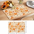 thumbnail image 6 of Fall Thanksgiving Placemats Set of 12, Farmhouse Autumn Pumpkin Maple Leaf Retro Non-Slip Place Mats Washable Table Mats for Kitchen Dining Table Decorations Indoor/Outdoor, 6 of 9