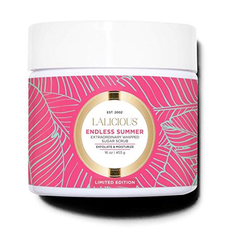 endless 16oz extraordinary scrub whipped sugar summer lalicious walmart
