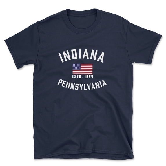 Indiana Pennsylvania Patriot Men's Cotton T-Shirt