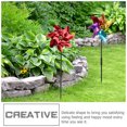 thumbnail image 3 of OUNONA Balcony Viewing Windmill Red Plastic Delicate Shape 6Pcs, 3 of 8