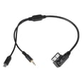 thumbnail image 4 of Cable de audio de línea, cable conector de 3,5 mm, cable de carga auxiliar para automóvil, cable ultra sensible, 4 of 9