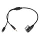 thumbnail image 2 of Cable de carga AUX para coche, cable conector de 3,5 mm Cable de carga AUX 12 cm / 4,7 pulgadas para interfaz S SL CLS clase AMI MMI, 2 of 5