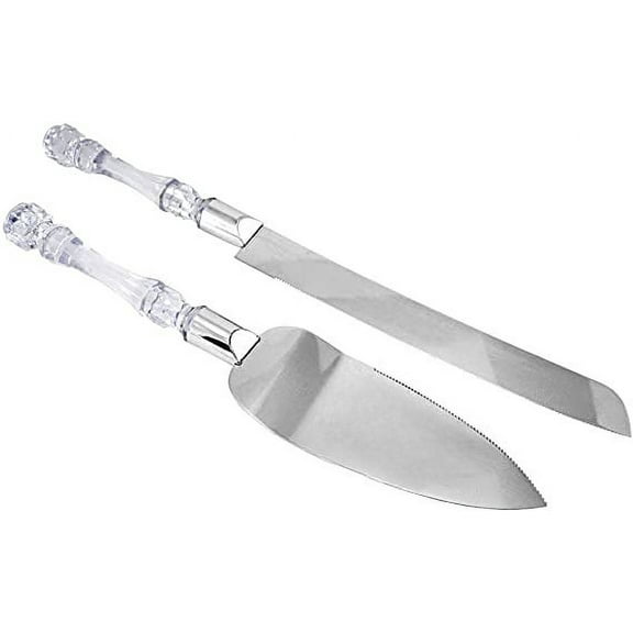 Gifts Infinity Wedding Sweet Sixteen Cake Knife and Server Set