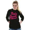thumbnail image 3 of Pink Ribbon Power Breast Cancer Aware Women Plus Size Long Sleeve Graphic Tee Brisco Brands 2X, 3 of 5