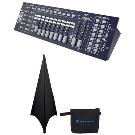 Chauvet OBEY40 DMX-512 192 Channels DJ Light Controller, 20.25 x 3.5 x 6.75