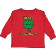 thumbnail image 3 of Inktastic Nana's Lucky Charm Boys or Girls Long Sleeve Toddler T-Shirt, 3 of 5