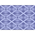 thumbnail image 1 of Ahgly Company Machine Washable Indoor Rectangle Transitional Blue Angel Blue Area Rugs, 4' x 6', 1 of 7