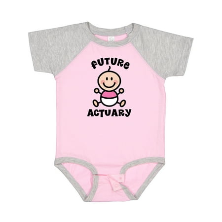 

Inktastic Future Actuary Baby Girl Gift Baby Girl Bodysuit