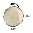 thumbnail image 5 of Bolsa de basura de jardín plegable Cesta de hojas reutilizable Contenedor de recolección portátil Malezas Bols hierba para piscina al aire libre Macarena Bolsas de basura plegables, 5 of 5
