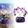thumbnail image 2 of Decoración De Árbol De Piedra Natural Decoración De Árbol Energético Decoración De Árbol De Piedra Natural Colorida Con Base Regalo De Meditación Adornos Hechos A Mano, 2 of 8