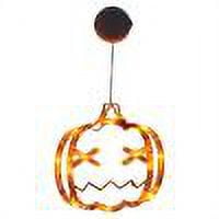 Lámpara de dibujos animados de Halloween Lámpara LED brillante para balcones Paredes Puertas (calabaza)