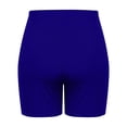 thumbnail image 5 of Felirenzacia Big and Tall Women's 18 Inch Ribbed Biker Shorts Athletic Workout Shorts for Plus Size Women Blue,XL, 5 of 9