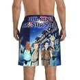 thumbnail image 3 of The Real Ghostbusters Poster Men's Beach Shorts Swim Trunks Casual Quick Dry Board Shorts Swimwear with Mesh Lined and Pockets, 3 of 8
