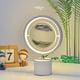 thumbnail image 1 of Fiudx Lámpara de Mesa con Diseño de Arena Movediza Giratoria de 360°, Recargable Por Usb, Modos de Luz Regulables, Ideal para Decorar El Dormitorio y La Sala de Estar, Ideal Como Regalo, Tamaño 30 X, 1 of 6
