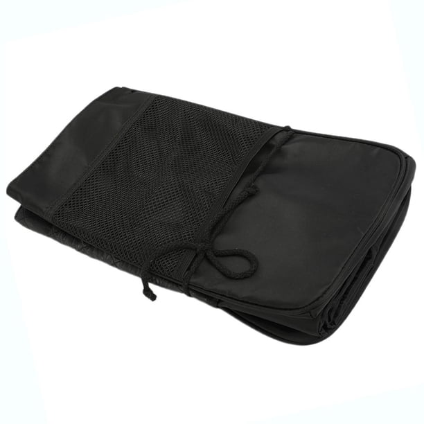 Cubierta antipolvo para de coser, cubierta para de coser con bolsillos, cubierta antipolvo, cubierta impermeable Negro Soledad Cubierta antipolvo para máquina de coser