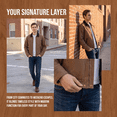 thumbnail image 6 of Men Women American Vintage Workwear Jacket, Corduroy Collar Patchwork Cropped Loose Zip Up Outerwear, 6 of 6