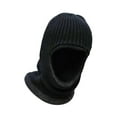 thumbnail image 4 of S SERENABLE Cagoule de Ski pour Hommes Résistante au Froid Couverture Chaude pour Neige Randonnée Équitation Noir, 4 of 9