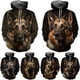 thumbnail image 2 of Sudadera con capucha con estampado 3D de pastor alemán para hombre, sudadera de manga larga de talla grande, sudaderas casuales, sudaderas con capucha, ropa para hombre, 2 of 4