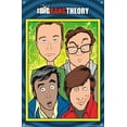 thumbnail image 4 of The Big Bang Theory - Geeks Wall Poster with Push Pins, 14.725" x 22.375", 4 of 6
