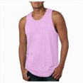 thumbnail image 3 of NOLDARES Mens Tank Tops Casual Summer Beach Vacation Hawaiian Style Muscle Gym Sleeveless Tee Shirts(Rose Gold,4XL), 3 of 8