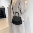 thumbnail image 4 of Bolso bandolera para mujer, bolso bandolera, bolso de moda, bolso (negro), 4 of 8
