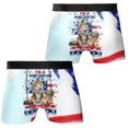 thumbnail image 3 of I'm a Maine Coon Dad and a Veteran, Nothing Scares me Happy Father's Day All Over Print Boxer Briefs Underwear for Men Dad Cat Lover Kitten Owner Gifts - 00006, 3 of 6