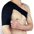 thumbnail image 3 of Shoulder Brace, 1Pcs Shoulder Brace Adjustable Protection Injury Prevent Adjustable Breathable Gym Sports Care Single Shoulder Support for Men (Size : R), 3 of 7
