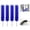Blue 4pcs, variant on Fan cleaning brush,New Fan Cleaner Brush Reusable Dust Remover Washable ldeal for Electric Fans Air Conditioning, Home Car Vents, Curtain