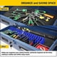 thumbnail image 5 of Plier Organizer Rack, 10-Slot Pliers Cutters Organizer Rack ,Tool Organizer, Tool Drawer Toolbox Org, 5 of 5