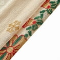thumbnail image 5 of Sunyuer Christmas Lace Curtain With Embroidery for Living Room Bedroom, Stylish Room Rod Pocket Curtains for Home Decor, 2 Panel, 5 of 9