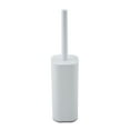 thumbnail image 3 of Bath Bliss Acrylic Square Toilet Brush and Holder Set in White, 3 of 6