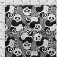 thumbnail image 3 of oneOone Velvet Gray Fabric Kids Sewing Craft Projects Fabric Prints By Yard 58 Inch Wide, 3 of 4