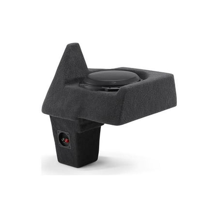 Custom Fiberglass Corvette C7 Corvette Stingray/Z06/Grand Sport 2014+ Custom Fit Fiberglass Corner Sub Box w/ One 10 Inch TW Subwoofer - Coupe Only ()