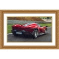 thumbnail image 2 of Stephen Chambers 14x10 Gold Ornate Wood Framed With Double Matting Wall Art Titled - Ferrari Daytona Sp3 6, 2 of 6