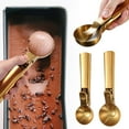 thumbnail image 2 of Cuillère à Crème Glacée en Acier Inoxydable Transperceur de Pâte à Biscuits Essentiels de Cuisine Cuillère, 2 of 8