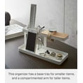 thumbnail image 3 of Yamazaki Home Desk Organizer, White, Steel, No Assembly, 3 of 5