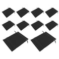 thumbnail image 2 of 10pcs Storage Bag Foldable Waterproof Washable Reliable Durable Drawstring Design Pouch for School TravelBlack, 2 of 9