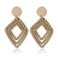 thumbnail image 1 of Sonducket Pendientes retro occidentales Joyería de estilo bohemio para mujeres niñas estilo rombo Type6 NO6 Sonducket AP009393-01, 1 of 6